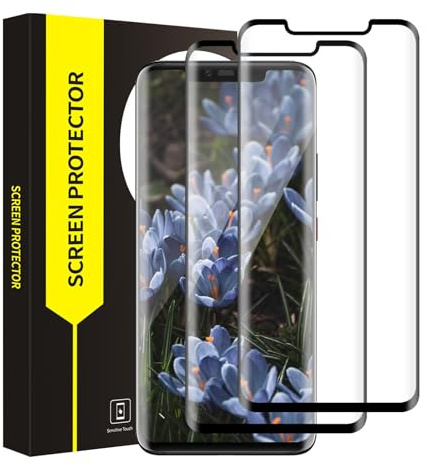 Carantee 2 Stück Schutzfolie für Panzerglas für Huawei Mate 20 Pro, 3D-Volle Bedeckung 9H Härte Bruchsicherheit Kristallklar Mate 20 Pro Folie