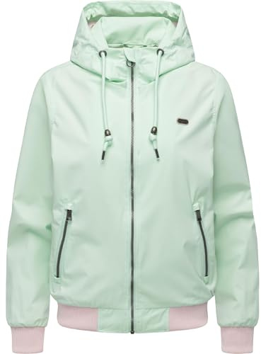 Ragwear Damen leichte Übergangsjacke atmungsaktive Jacke mit Kapuze Nuggeta Summer YOUMODO XS-6XL