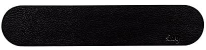silwy® Metall-Leiste BLACK zum sicheren, platzsparenden Verstauen der Magnet-Gläser (25 cm // small) - rutschfeste Campinggläser, Boot- und Yachtzubehör