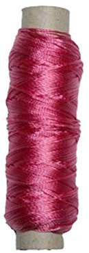 Sattlergarn Zwirn 14x2x3 Polyester 50 m pink Ø 0,3mm (5011)