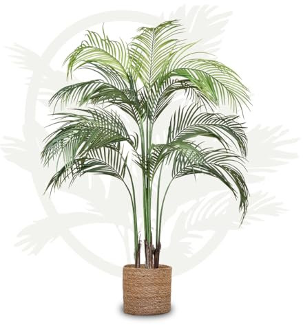 Maia Shop Plantas Artificiales Decorativas - Palmera Artificial 165 cm, Arbol Artificial, Planta Artificial Realista, Decoración Hogar