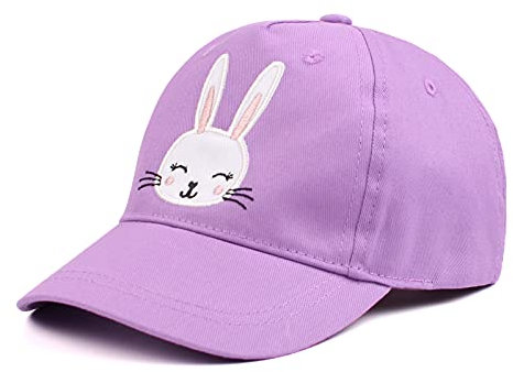 XIAOHAWANG Unisex Sommer Mütze Mädchen Sonnenschutz Baseball Cap Jungen Schirmmütze UV Schutz Basecap Kinder Kappe Frühling,Sommer (as3, Age, 7_Years, 10_Years, Lila)