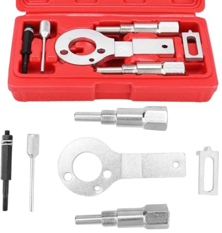 Motor Einstellwerkzeug Set,Motor Zahnriemen Wechsel Arretierung,Einstellwerzeug Steuerzeiten Werkzeug Kompatibel mit Vauxhall Opel Saab 1.9D 2.0D CDTi TiD TTiD