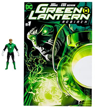 DC Direct Page Punchers Actionfigur & Comic Green Lantern (Hal Jordan) 8 cm