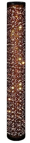 Reality Leuchten LED Stehleuchte Taco R42801002, Schirm Stoff, inkl. 8 Watt LED, Starlight Effekt