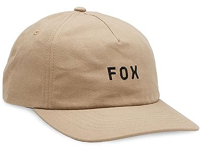 Fox Racing Herren Strapback Curve Peak Cap ~ Wordmark Taupe