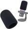 SUNMON HyperX DuoCast Mikrofon-Abdeckung, kompatibel mit HyperX Duo Cast Mikrofon, Windschutzscheiben-Pop-Filter reduziert Lärm und Plosive, HyperX DuoCast Schaumstoff-Mikrofonabdeckung von SUNMON