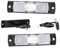 Web Truck 2 x LED-Seitenmarkierungsleuchte, flaches weißes Markierungslicht, 12 und 24 V, Positionslicht für Autos, LKWs, Anhänger, Wohnmobile und Wohnwagen