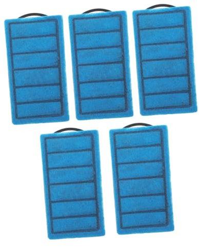 GANAZONO 5stücke Aktivkohle Filterpads Für Aquarien Langlebige Wiederverwendbare Schwammfilter Für Effektive Wasserreinigung Und Optimale Gesundheit Von Fischen Und Pflanzen