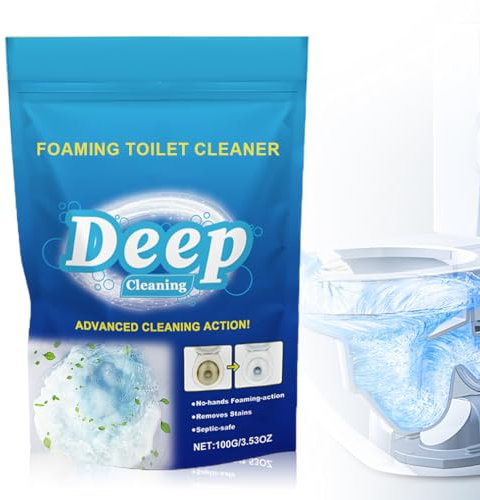 Splash Toilet Cleaner, WC Reiniger Wc-Schaum, Urinsteinentferner Extra Stark, Toilettenreiniger entfernt kraftvoll Kalk & Urinstein, Sorgt für Glanz und frischen Duft (1, 100g)