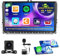 Inefala 4+64G Android 15 Radio para VW Golf 5 6 Passat B6 B7 Jetta Polo Touran Caddy Sharan Seat con Wireless Carplay y Android Auto, 9'' Radio Pantalla con Bluetooth 32EQ GPS FM/RDS Cámara Inversa