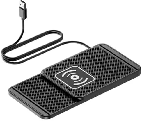 Akfldms Intelligent Fast Wireless Phone Charger Overvoltage Protection Cordless Charging Mat Car Charger Universal
