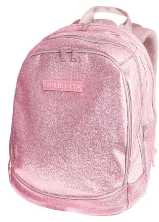 Tinta Unita Zaino Rosa Glamour Zaino Fashion Casual per Scuola, Tempo Libero e Viaggi