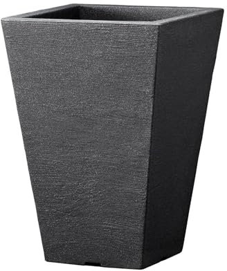 Pflanztopf CAPRI Eckig Anthrazit ca. 35x35x55 cm Blumenkasten