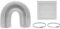 MasterPart 5 125mm Vent Hose Ducting Kit & Grease Filter For Kitchen Cooker Hood & Extractor Fans
