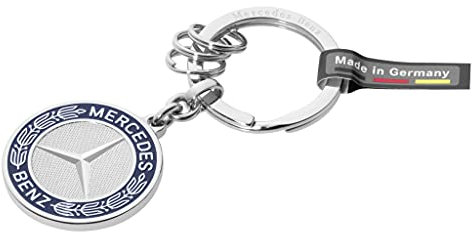 Mercedes-Benz Schlüsselanhänger Stuttgart | silberfarben | Edelstahl