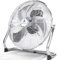 TRESKO AERSON Ventilateur de Sol 40 cm | Ventilateur sur Pied 75W | avec 3 niveaux de puissance | Débit d'air élevé | Construction robuste en métal | Inclinable à 110 degrés