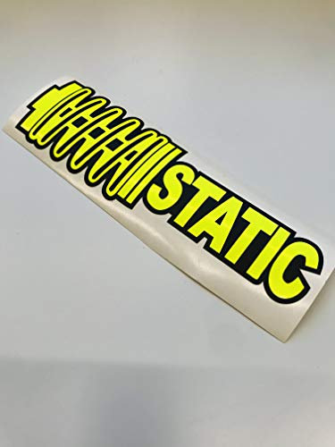 Schönheits Shop Static neon Gelb Uv Autoaufkleber Tuning Sticker Decal Fahrwerk Aufkleber Shocker