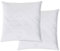 ZOLLNER 2er Set Kopfkissen - 80x80 cm - mit Reißverschluss – Individuell anpassbare Füllung aus Synthetikfasern - bis 95°C waschbar - Bezug aus Baumwollmischung - Hotelqualität