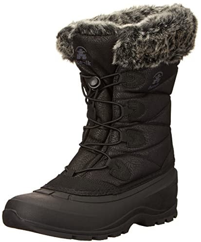 Kamik Women's Momentum 3 Snow Boot, BLACK, 7
