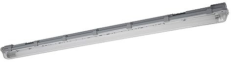 LEDVANCE Smart+ Wifi Luminaria LED antihumedad regulable 16W, luminaria de 120cm, 1900 lúmenes, temperatura de color de 2700 a 6500K, blanco sintonizable, IP65, para garaje, taller, sótano
