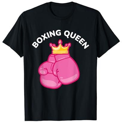 Boxing Queen Handschuhe Boxer Trainer Boxen Sport Liebhaber Geschenk T-Shirt