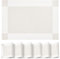 Artoid Mode Beige PVC Platzsets 6er Set, 30x45cm Tischsets Waschbar Schmutzabweisend Hitzebeständig Platzdeckchen Zuhause Küche Deko