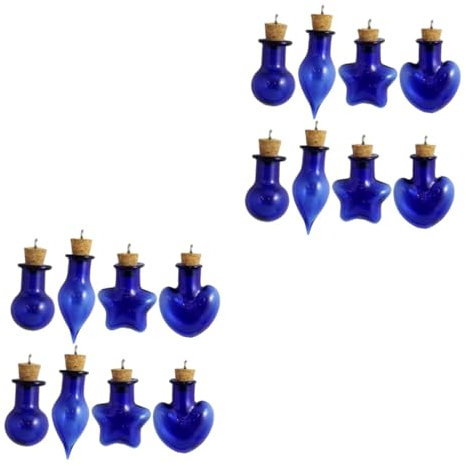 ABOOFAN 2 Sätze Glasflaschen Pour Stream Getränkespender Marmeladengläser Bierbrauset Kleine Gläser Becher Getränkedeckel Ausgestellte Gläser Mit Deckel Saft 8 Stück * 2