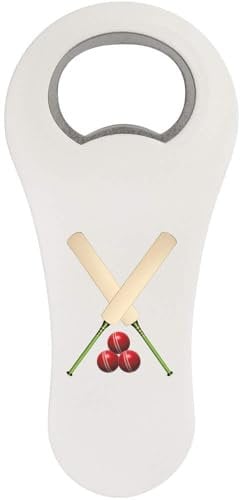 'Cricket Bats and Balls' Bottle Opener Fridge Magnet (BO00088517)