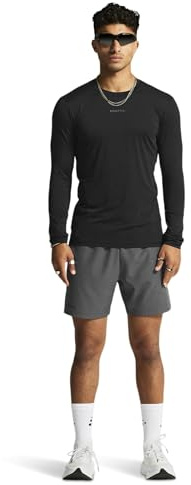 Craft Herren ADV Essence LS Tee 2 Black – Atmungsaktives Langarm-Funktionsshirt 3XL mit Mesh-Zonen – Trainingsshirt aus recyceltem Polyester für Fitness & Outdoor