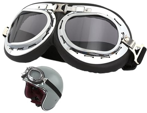 Générique Reitbrille – Pilotenbrille, winddicht, für Motorrad, Reise