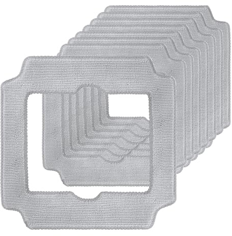 8 Pack Microfiber Cleaning Pads for ECOVACS WINBOT MINI2 Window | for WINBOT MINI2, Replacement Mop Pads, Washable & Reusable, Streak-Free, Easy to Install, Window Cleaning Replacement Parts