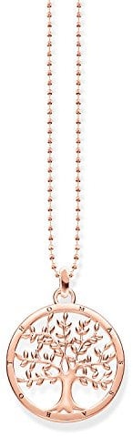 Thomas Sabo Damen Kette Tree of Love Roségold 925 Sterling Silber KE1660-415-40-L45v