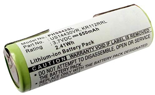 subtel, Akku für Rasierer kompatibel mit Philips US14430VR, HS8060, HS8440, Oral-B HS8460 (3.7V, 650mAh)