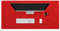 Insun Mousepad aus Filz 2mm Dick Schreibtisch Unterlage Filzunterlage Antirutsch Modern Schreibtisch Matte rutschfest Rot 110x50cm