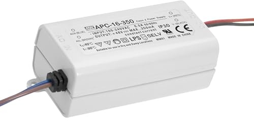 WITTKOWARE APC-16-700 CC LED-Treiber mit Anschlussleitungen, Ausgangstrom konstant 700mA (9~24V/DC), 16,8W