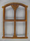 antikes Stallfenster aus Gusseisen in Antik Optik klappbar ca. 47 x 32 cm Eisenfenster für Gartenmauer (rostig) rustikaler Look Kirchenfenster