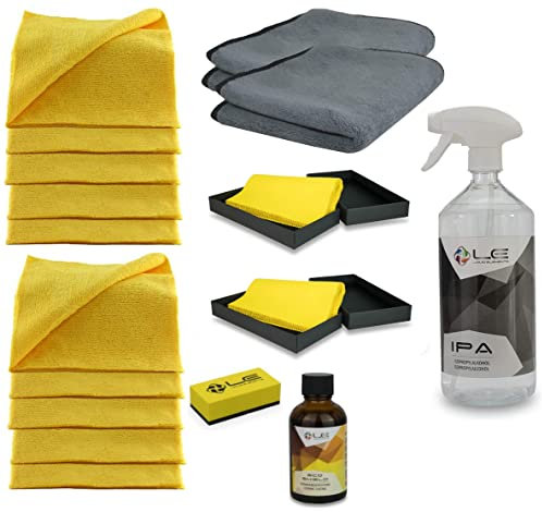 ADVANTUSE Liquid Elements Base Coat + Eco Shield Keramik-Versiegelung Set - (Eco Shield Profi Set)