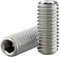 Gewindestift mit Kegelkuppe und Innensechskant (ISK) nach DIN 913 / ISO 4026, Edelstahl A2 V2A, Madenschraube (25 Stück, M4x8 mm)