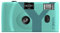 Yashica MF1Y turchese 35mm set di fotocamere (fotocamera+inserto pellicola+batteria+strap) una fotocamera ricaricabile SOSTENIBILE usa e getta
