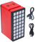 Cargador Solar Power Bank, 32LED Power Bank 100000mAh Cargador de Teléfono Portátil con 4 Puertos USB 3 Modos de Luz para Acampar Y Pescar