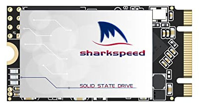 S SHARKSPEED SSD 2TB M.2 2242 NGFF Unità a stato solido interna SATA III 42mm Velocità di lettura fino a 550 MB/s,3D NAND,per Notebook PC desktop(2TB M.2 2242)