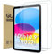 WD&CD 2 Pezzi Pellicola Protettiva Compatibile per iPad 10 Gen 2022 / IPad 11 (A16) 2025 10,9, Vetro Temperato Alta Definizione Compatibile per iPad 10 /11th generazione【Durezza 9H】【Anti Graffio】