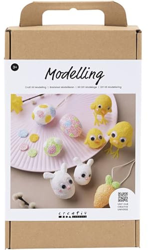 CREATIV COMPANY DIY Bausatz - Modellierung - Osterfiguren (977531)