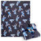 Disney Stitch Fleecedecke für Kinder, Weiche Kuscheldecke 150x130cm (Blau Stitch)
