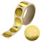Aufkleber Für Dich – Aufkleberrolle: 50 Stück – gold, rund – Ø 4 cm – für Hochzeit, Geburtstag, Taufe – als Sticker oder Etiketten auf Einladung, Gastgeschenk – als Gewürzetikett