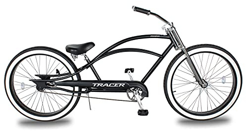 Tracer Master 29-Inch Female Beach Cruiser Bike Single-Speed Coaster Brake, Comfort Bike for Adults (Black)