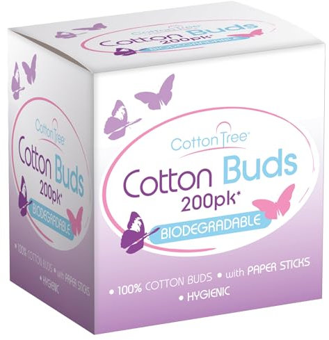 Cotton Tree Biodegradable Cotton Buds (200 Pack)