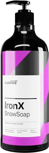 CARPRO IronX Snow Soap Shampoo Decontaminating Ferrous Residues Car 1 L