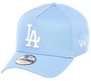 New Era Los Angeles Dodgers MLB Cooperstown Sky Blue 9Forty A-Frame Snapback Cap - One-Size